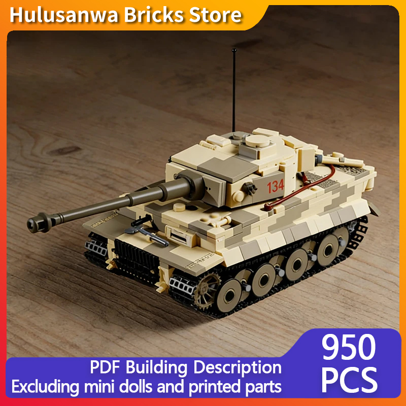 Heavy Equipment Lego - Modello di Carro Armato Militare Pesante