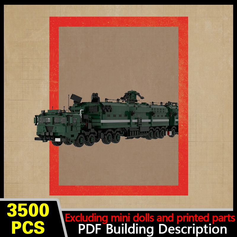 Heavy Equipment Lego - Centro di Comando Mobile Super Pesante,