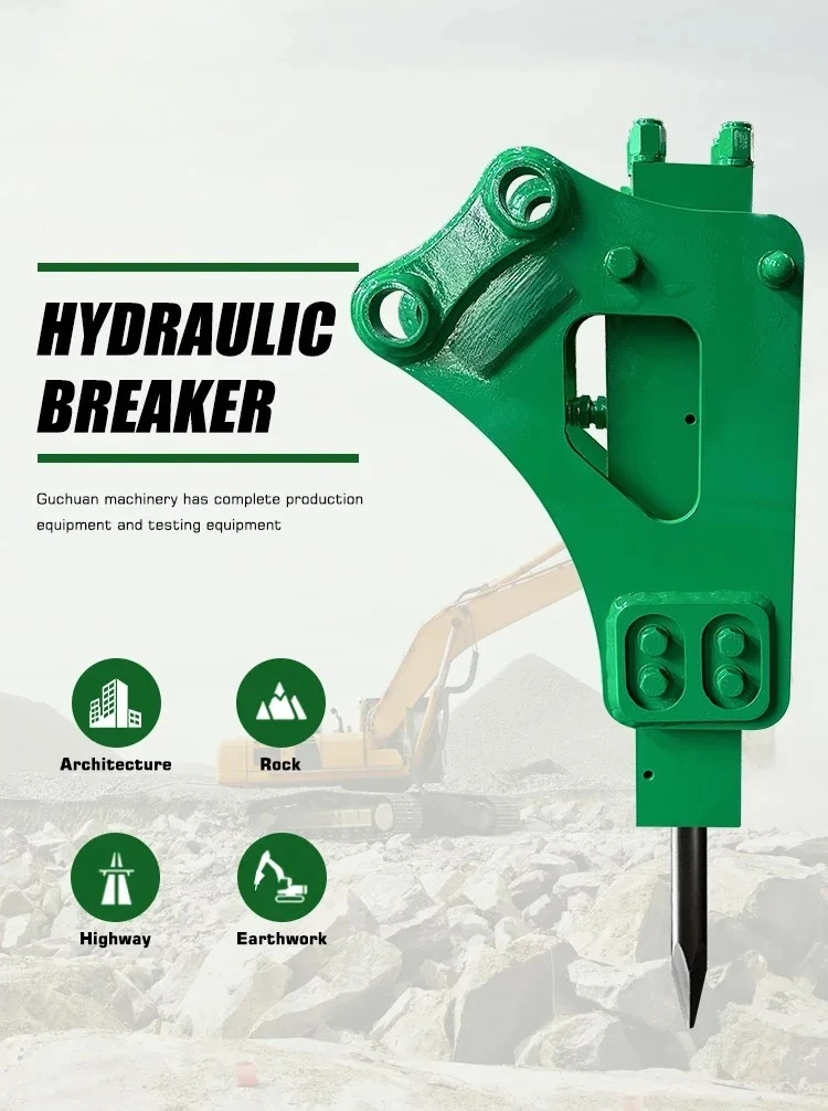 Heavy Equipment Breaker - Mini Escavatore con Martello Idraulico SB10