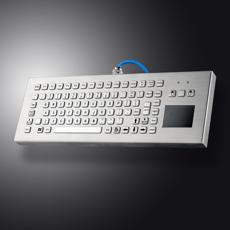 Heavy Equipment In Mining - Tastiera da tavolo in metallo Touchpad