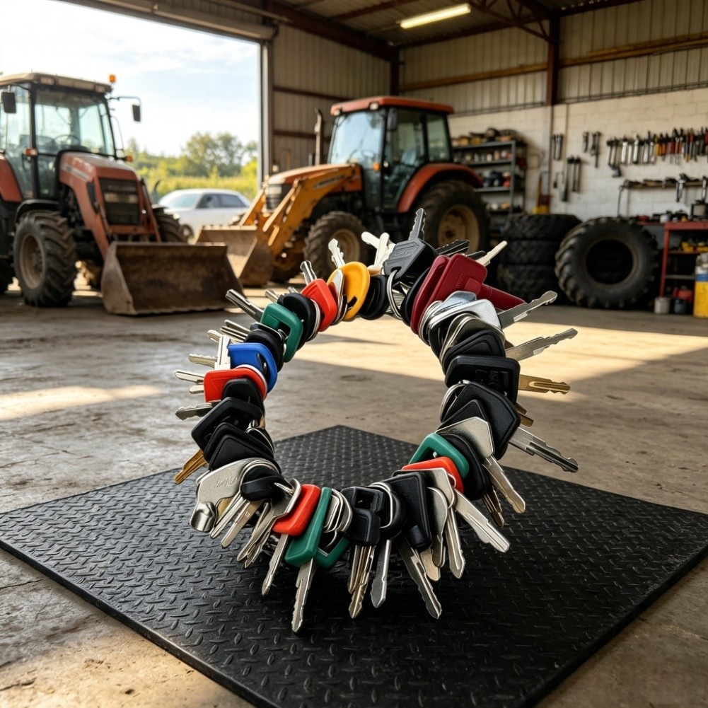 Brand Heavy Equipment - Kit di Chiavi per Macchinari Agricoli,