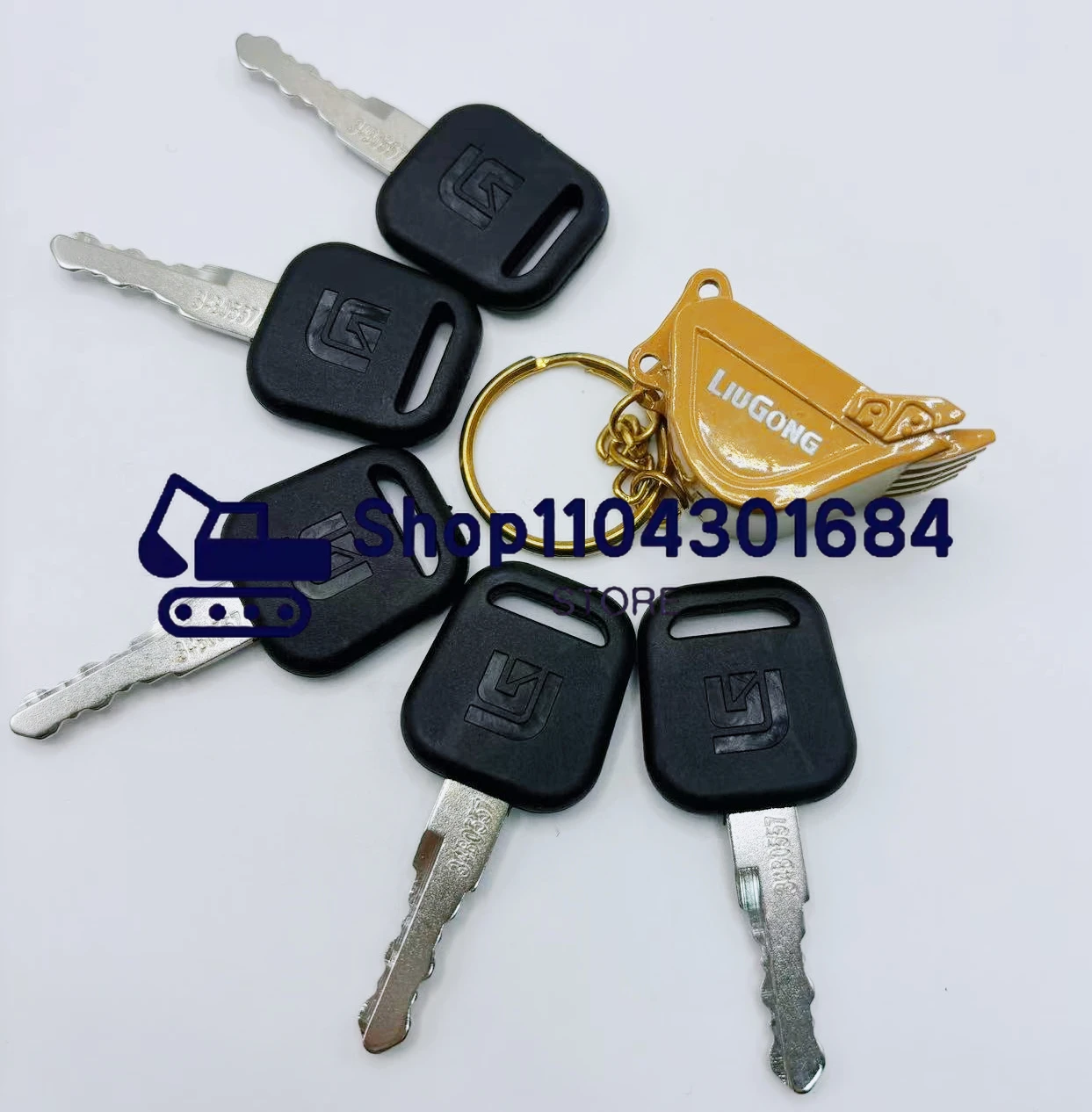 Heavy Equipment Excavator - 2/5PCS 34B0557 Chiavi per LIUGONG Chiavi