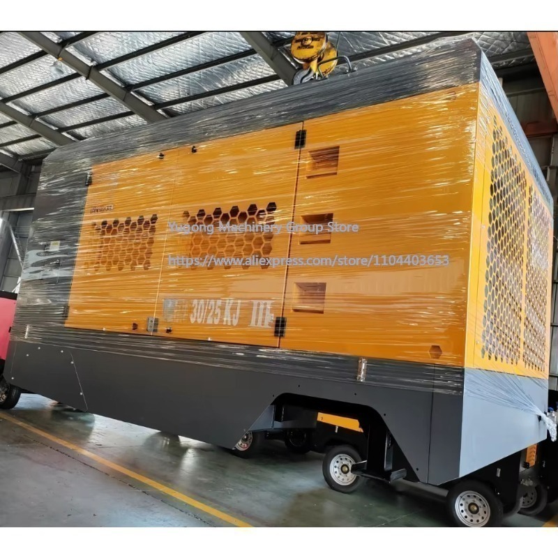 Heavy Equipment In Mining - Compressore d'aria a vite rotativo da