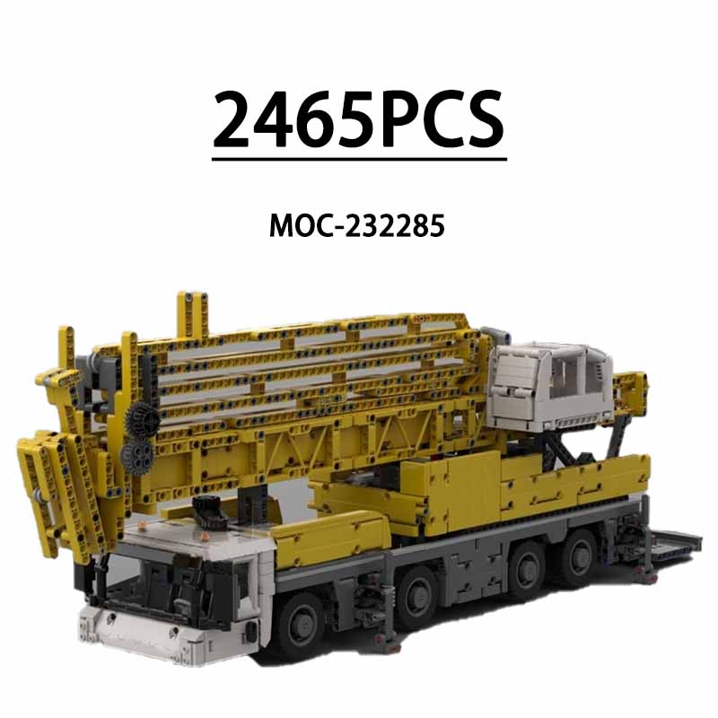 Heavy Equipment Lego - MOC-232285 Gru mk88 Gru per trasportatore