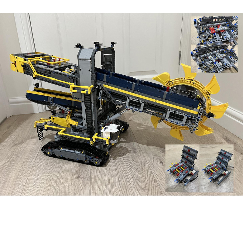 Heavy Equipment Lego - MOC-24566 Nuovo 42055 Slick Secchio Ruota
