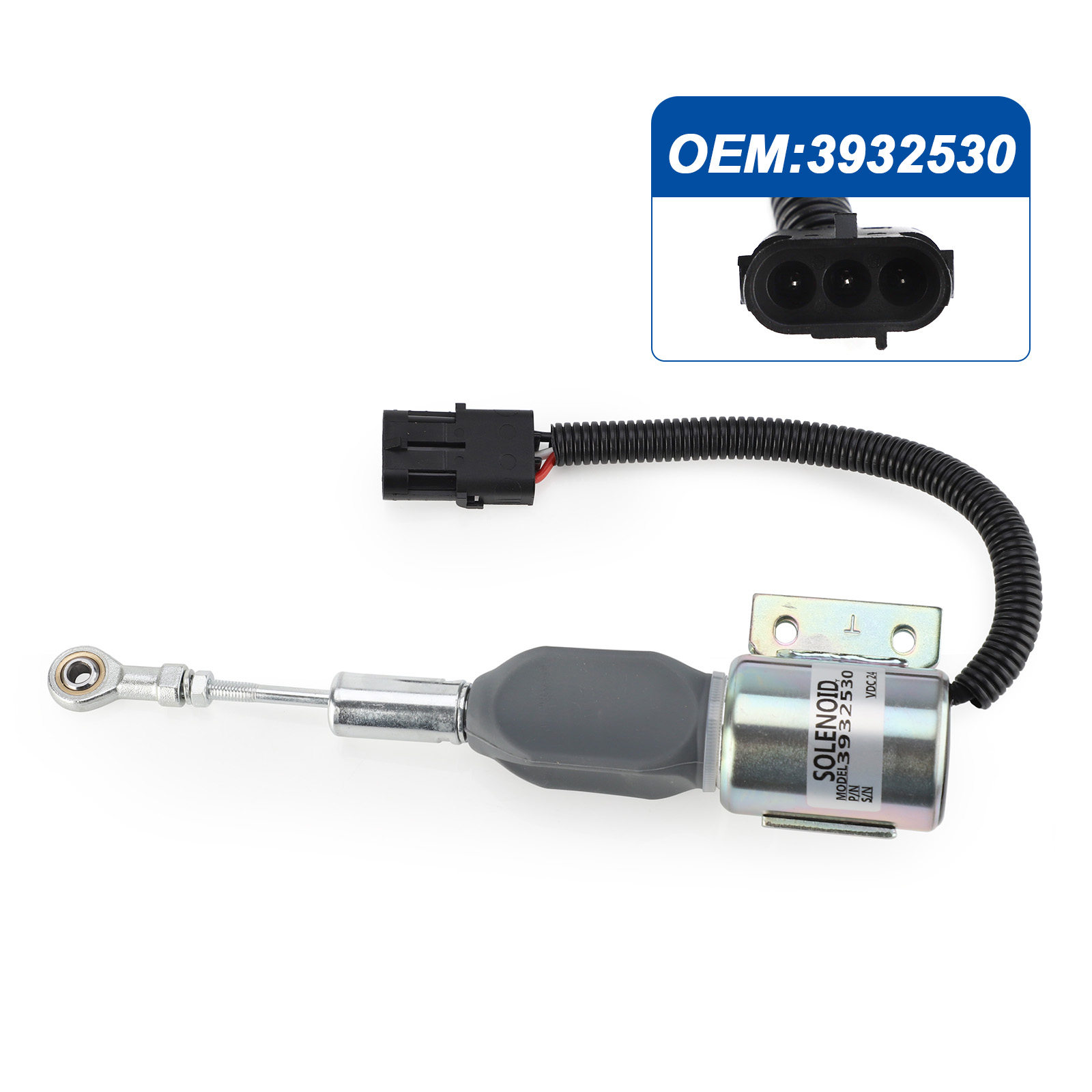 Heavy Equipment Excavator - 3932530 solenoide di arresto del motore