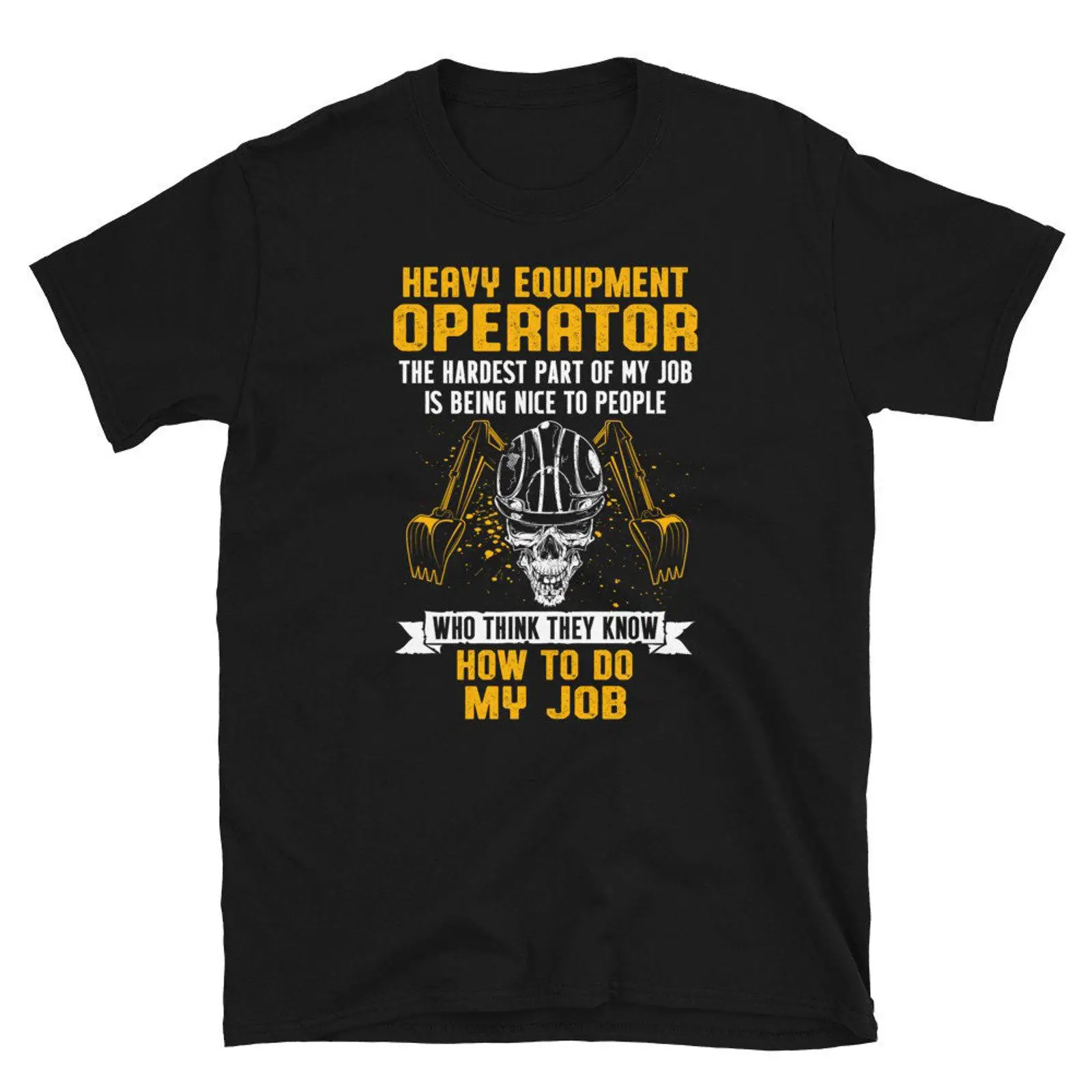 Heavy Equipment Operations - T-shirt per operatori di macchine pesanti:
